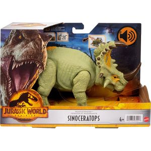 Jurassic World Dominion Roar Strikers - Sinoceratops - Actiefiguur - Dinosaurus Speelgoed
