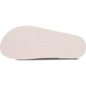 Mexx - Noraia - Slippers - Wit - Textiel - Zilverkeurige Strass-Steentjes