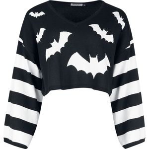 Banned Annabelle Bat Jumper Dames Gebreide trui - M