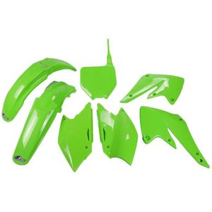 Ufo - KAKIT203-026 - Plastic Set - Voor Kawasaki KXF 250 - 2004-2005