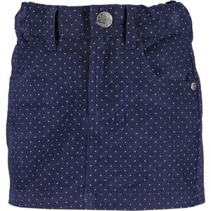 Blue Seven-Kids Girls woven jeans skirt-Night Blue aop orig