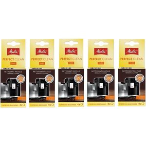 Melitta Perfect Clean - Espresso Machinereiniger - 5 x 4 zakjes
