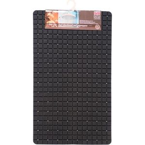 Dutch House Antislip Douchemat 69x39 cm Zwart