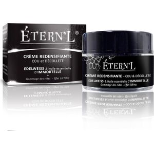 ÉTERN'L Luxurieuze hals & decolleté creme met Edelweiss, Immortelle en Majestem - strakke huid 50ml