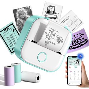 Azomor® Compacte thermische stickerprinter voor creatieve en educatieve toepassingen