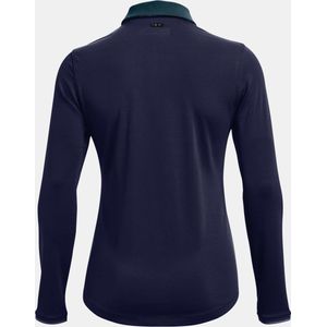 Under Armour Zinger Long Sleeve Woman Polo Blue