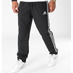 Adidas trainingsbroek 3 stripes - maat S - zwart