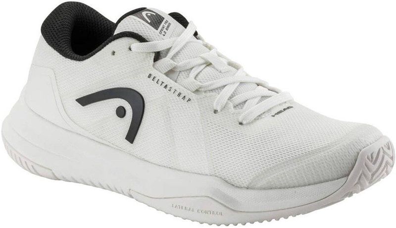 HEAD Unisex Youth Sprint Pro 4.0 Junior tennisschoenen, wit/zwart, EU 33