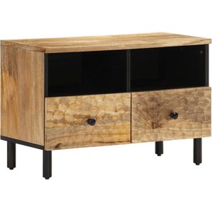 vidaXL - Tv-meubel - 70x33x46 - cm - massief - mangohout