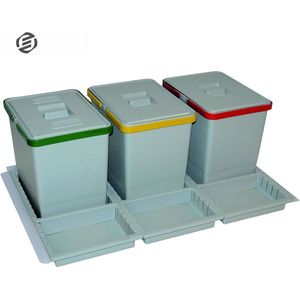 Equivera Statiegeld Containter - Afvalscheiding - Recycle Afvalbak - Lege Flessen - Nieuw Model 2024 - Statietas