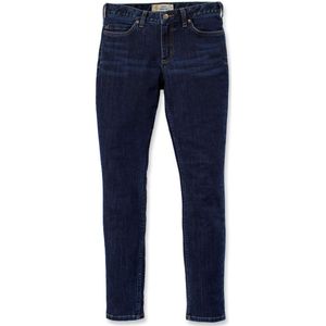 Carhartt - Layton - Jeans - Midnight Sky - Slim Fit, 77% Katoen, Rugged Flex