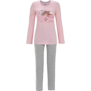 Roze katoenen pyjama Ringella - Roze - Maat - 44