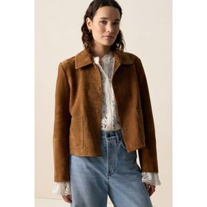 Bruin suède jack
