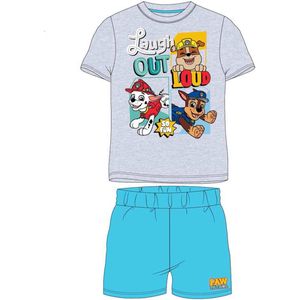 Paw Patrol  Shortama/pyjama Blauw Maat 128