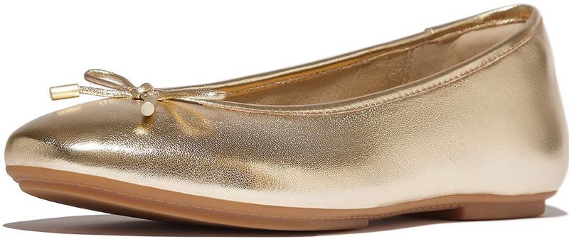 Fitflop - Delicato Bow - Ballerina - Soft Metallic