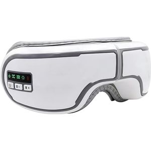 Eye Massager met Warmte - Vibratie - Compressie - 5 Modi - Oplaadbare Oogmassager met Draadloze Bluetooth Muziek voor Vermoeide en Opgezwollen Ogen