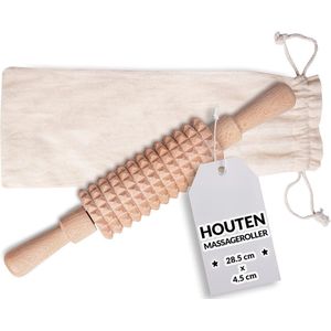 Lexium Maderotherapie set - Madero - Massage roller - Houttherapie - Anti-cellulitis - Maderotherapie set massage - Massage hout