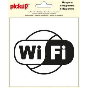 Pickup pictogram 15x15 cm Wifi