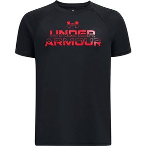 Under Armour - Tech Split Wordmark - T-shirt - Korte Mouwen