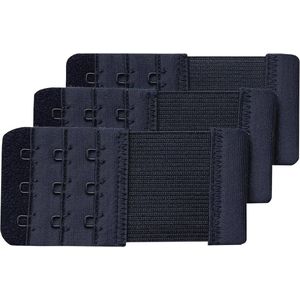 Dames Bh-Verlengstukken - 3 Stuks met 3 Haken - 9.4 x 5.6 cm