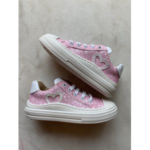 Lunella glitter sneaker maat 30 met beschermtop