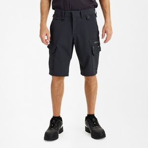 Engel Entire werkshorts met 4-weg stretch 6337-234 - Anthracite Grey / Black - 42