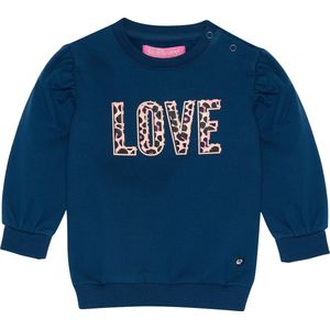 4PRESIDENT Sweater meisjes - Blue - Maat 98 - Meisjes trui