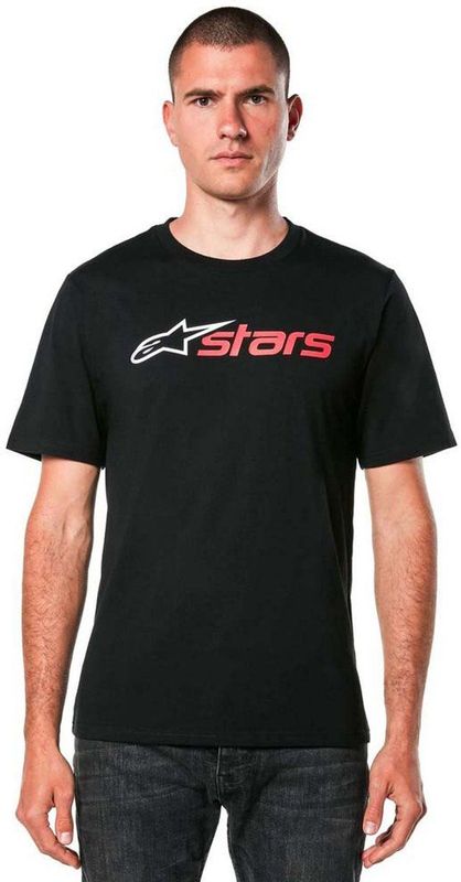Alpinestars - Blaze 2.0 T-shirt - Korte Mouwen - Zwart - Katoen/Polyester