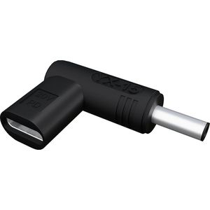 DC naar USB-C Adapter - 1.35 x 4mm