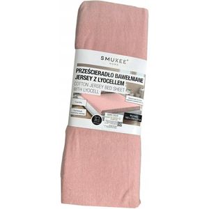 Smukee Jersey Hoeslaken Katoen Lyocell 160x200cm - Zacht & Ademend