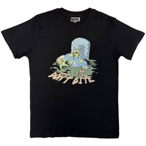 Marvel - Captain America Zombie Heren Tshirt - M - Zwart