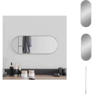 vidaXL Wandspiegel Minima - 50 x 20 cm - Zilverkleurig - Spiegel