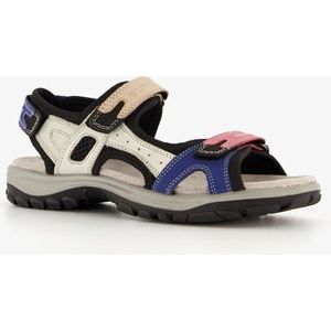 Hush Puppies leren dames sandalen beige roze - Maat 40