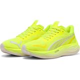 PUMA - VELOCITY NITRO 3 - Hardloopschoenen - Geel/Wit - Rubberen Buitenzool