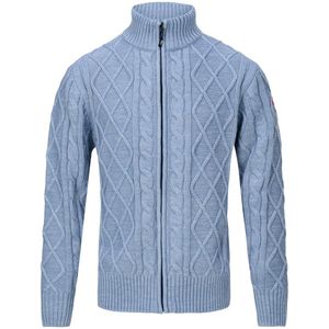 Knut - Men’s Full Zip Sweater - Gebreid - Warm & Ademend
