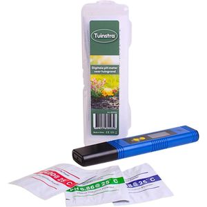 Tuinstra® pH Meter Digitaal - Bodemtester Grond - Voor Tuin & Gazon - LCD Scherm - Nederlands Merk - Incl. kalibratie set