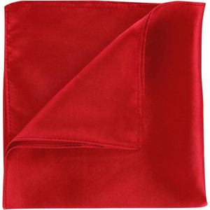 Zijden Pocket Vierkanten voor Mannen - Effen Kleur Zakdoeken 35x35 cm