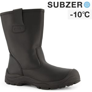 Dapro Elements 4 S3 C SubZero® Bont gevoerde winter Veiligheidslaarzen - Maat 40 - Zwart - Stalen neus antiperforatie stalen tussenzool - Veiligheidslaars/Werklaarzen gevoerd/Werklaars gevoerd