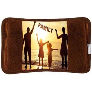 Equivera Elektrische Kruik - Elektrische Kruik - Warmtekussen - Buikverwarmer - Kruik voor in Bed- Warmwaterkruik