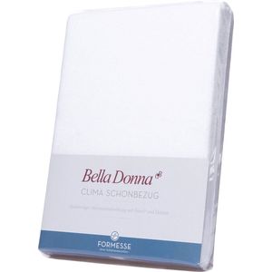 Bella Donna Clima Moltonhoeslaken - Wit 200x220-200x240