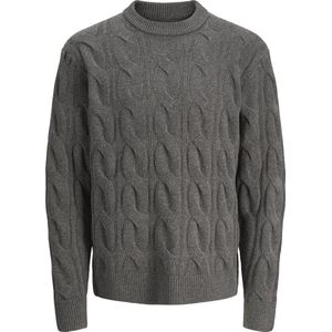 JACK&JONES - JORHENRY CABLE KNIT CREW NECK - Heren - Gebreide truien