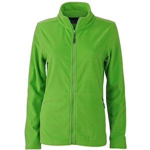 James and Nicholson Dames/dames Basic Fleece Jacket (Voorjaarsgroen)