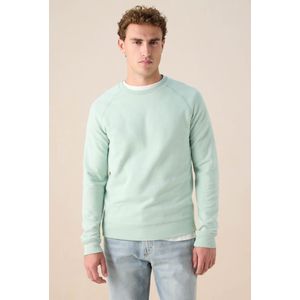 Sissy-Boy - Lichtgroene Sweater - Lange Mouwen - Hoge Ronde Halslijn