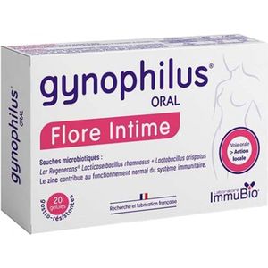 Laboratoire Immubio - Gynophilus Oral Flore Intime - Voedingssupplement - 20 Capsules