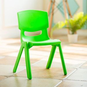 Stapelbare Kinderstoel - Groen - Kunststof