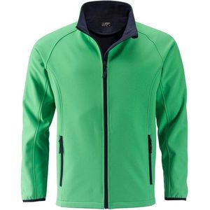 James and Nicholson Heren Promo Softshell-jasje (Groen/Zwaar)