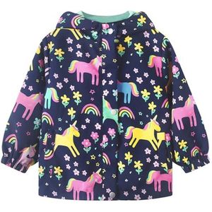 Waterdichte Softshell Jas voor Kinderen - Ademend en Lichtgewicht Windbreaker voor Lente en Herfst (2-10 Jaar)