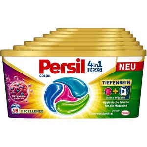 Persil 4in1 Deep Clean Color Wasmiddel Pods - 96 Wasbeurten - Vlekkenverwijderaar - Fris & Krachtig