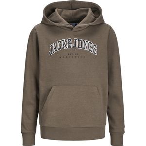 JACK&JONES JUNIOR JJECALEB VARSITY SWEAT HOOD NOOS JNR Jongens Trui - Maat 176