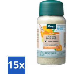 Kneipp - Voetbadzout - Vitalizing - Citrusgeur - 600 g - Bulkverpakking - 15 stuks
